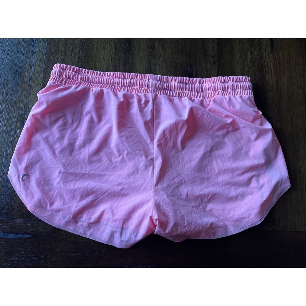 Zyia Active Pink Mesh Trim Running Shorts with Liner XXL Womens Athleisure - Picture 4 of 5